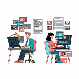 Видеомонтаж / AI - ВАКАНСИИ 🎬