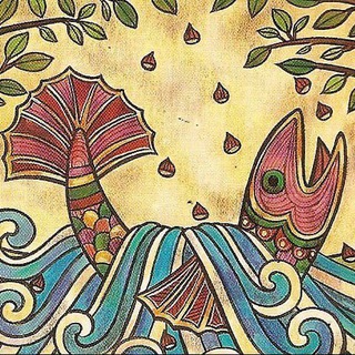 Прыжок лосося