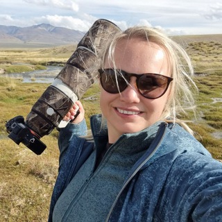 Блондинка в природе