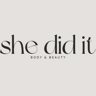 SHE DID IT | мотивация, спорт и уход
