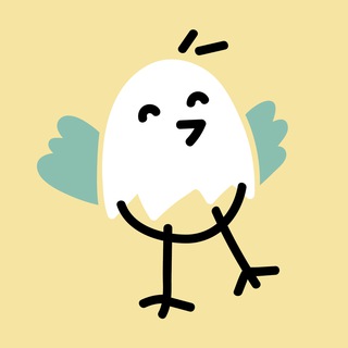 Стильный птенчик