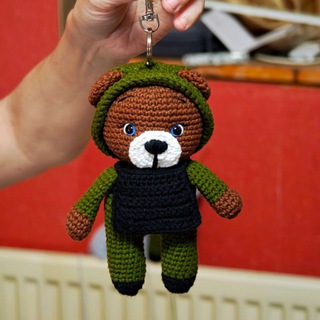 Мишки-талисманы🧶