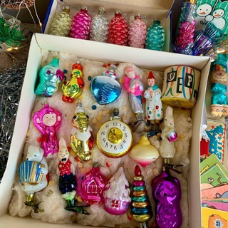 Ёлочные игрушки СССР🎄