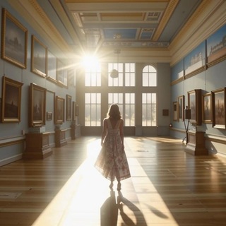 Утро в музее