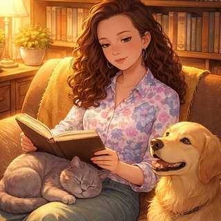 Книги, фильмы, два хвоста 🐾