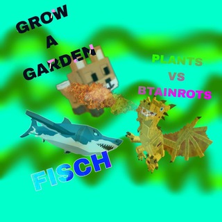 GROW A GARDEN PLANTS VS BRAINROTS FISCH НОВОСТИ И СТОКИ