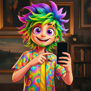 Яркие обои на телефон