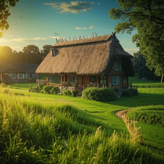 Тихий уголок: жизнь в деревне ☘️