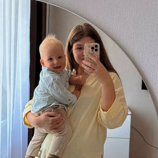 мама с Мишкой